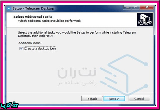 نصب تلگرام روی کامپیوتر