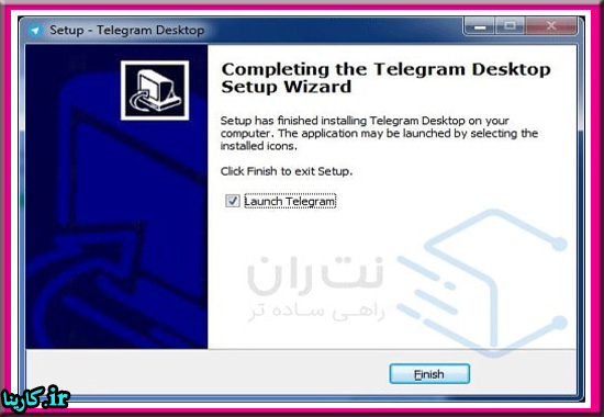 نصب تلگرام روی کامپیوتر