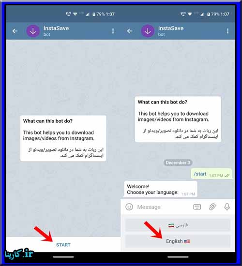 بهترین ربات تلگرام دانلود استوری اینستاگرام