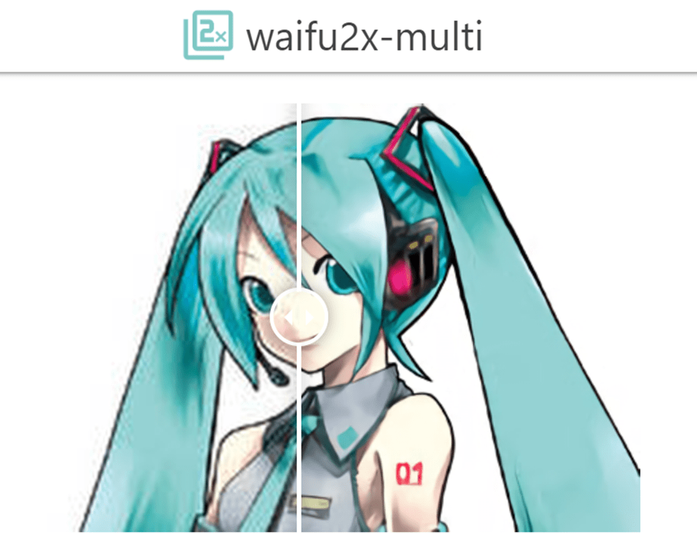 سایت Waifu2x